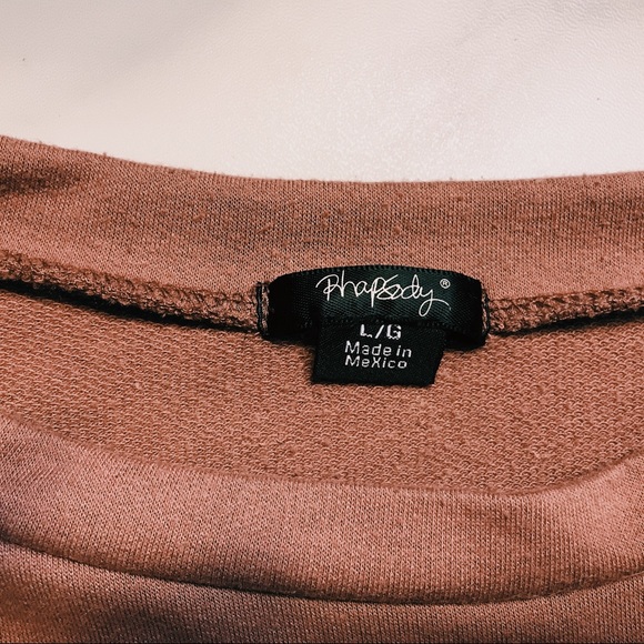 Rhapsody cropped sweatshirt - Picture 3 of 3